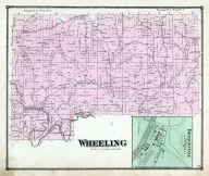 Wheeling Township, Bridgeville, Wills Creek, Guernsey County 1870